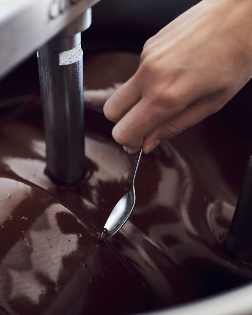 laflor Schokoladen Herstellung Mahlen Conchieren