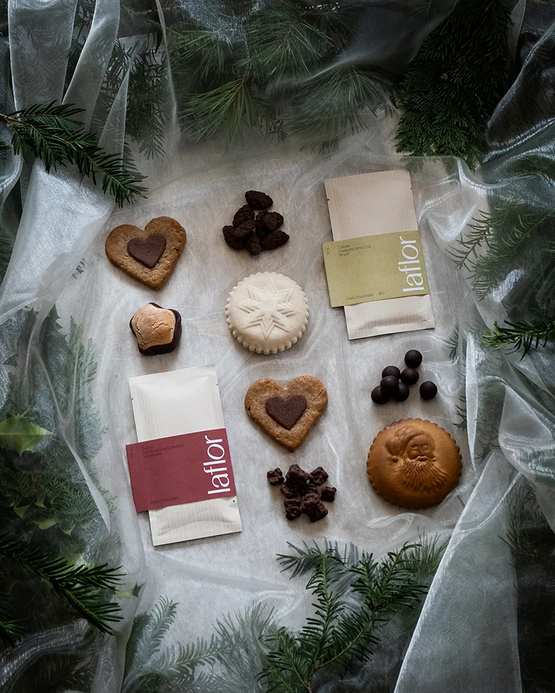 Refill set for the 2024 Advent calendar from laflor with chocolate and gingerbread specialties